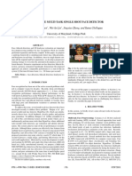 A Real-Time Multi-Task Single Shot Face Detector Jun-Cheng Chen, Wei-An Lin, Jingxiao Zheng, and Rama Chellappa University of Maryland, College Park