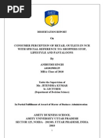 Download Consumer perception of retail outlets in NCR by asjobner SN45979352 doc pdf