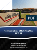 Communications - Marketing Plan 2013-14