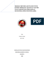 Download Pengaruh Pemilihan Metode Akuntansi Untuk Merger Dan Akuisisi Terhadap Aktivitas Volume Perdagangan Saham Pada an Pengakuisisi Di Bursa Efek Indonesia by Hendini Arstanti SN45979388 doc pdf