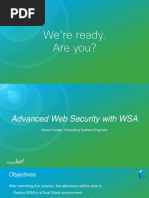 Advanced Web Security With WSA BRKSEC-3772