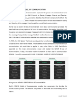 Berlo's Model of Communication PDF