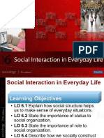 CHAP. 2. SOCIAL INTERACTION AND EVERYDAY LIFE. Macionis 15. C06 (Part 1)
