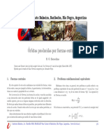 Orbitas Producidas Por Fuerzas Centrales PDF