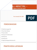 All About PKL Gizi Klinik PDF