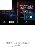 Maxwell’s Equations and the Principles of Electromagnetic Phenomena