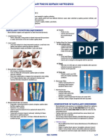 Capillary Puncture Equipment and Procedure