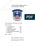 Laporan Pratikum Fisika K.D 3.3 Penjumlahan Vektor