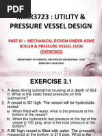 KKKR3723 Part III ASME Code (EXERCISE) PDF