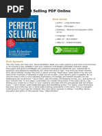 Read Perfect Selling PDF Online: Book Details