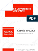 Sistema Universitario Argentino