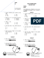 Quiz Number Bases JANUARY 2019 Nama: Date: Quiz Number Bases JANUARY 2019 Nama: Date