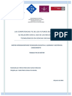 Tesis Competencias Tic Futuros Docentes PDF