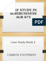 Case Study in Agribusiness AGR 673