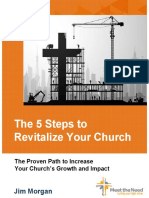 The 5 Steps To Revitalize Your Church: Jim Morgan