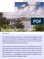 WSDC Dundee 2011 Newsletter 1 Final