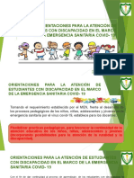 Orientaciones para La Atención A La Población Con Discapacidad