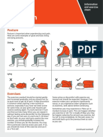 Neck Pain Exercise Sheet