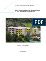 Informe Final de Interventoría PDF