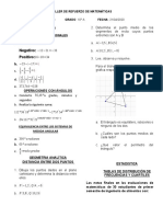 Taller de Refuerzo de Matemáticas 10° 2020