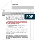 Week 4-7 Lesson Plans