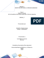 Fase 1 - Ensayo Estadística