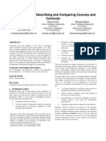 A Framework For Describing and Comparing PDF