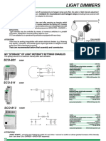 Easy setup light dimmer guide