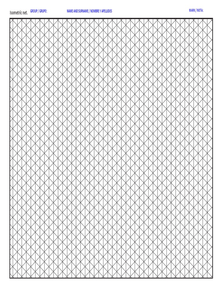 Evaluación de Isometric Net | PDF