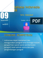 Modul 9 - Tata Paragraf Bahasa Indonesia