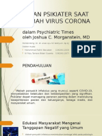 Peran Psikiater Saat Wabah Virus Corona