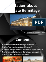 Presentation About 'State Hermitage'': Elaborated by Andrei Liboni