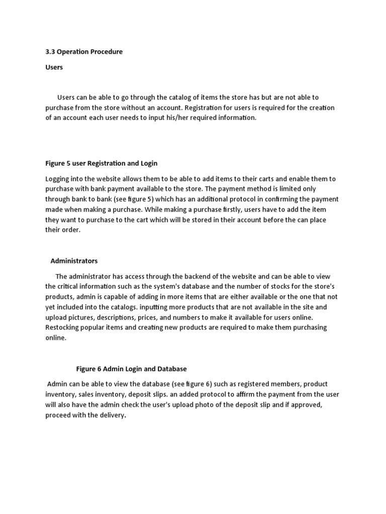 User and Admin Operation Procedures | PDF | Finance & Money Management
