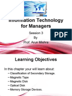 Information Technology For Managers: Session 3 by Prof. Arun Mishra