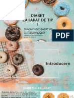 Diabetul Zaharat de Tip I - Prezentare de Caz