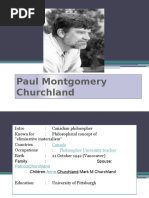 Paul Montgomery Churchland