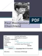Paul Montgomery Churchland
