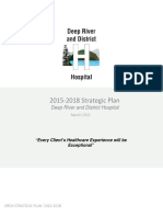Detailed Hospital Strategic Plan Example