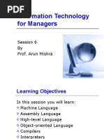 Information Technology For Managers: Session 6 by Prof. Arun Mishra