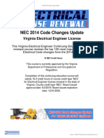 VA NEC 2014 Code Changes Update PDF