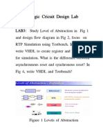 Logic Cricuit Design Lab: LAB3: Study Level of Abstraction in Fig 1