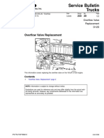 Service Bulletin Trucks: Overflow Valve Replacement