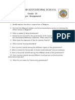 Power Sharing Assignment PDF