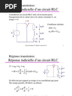 Regimes Transitoires II