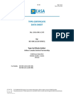 Hoja de Datos de Certificación de Tipo A220