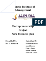 Entreprenuership Project PDF