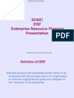 Sose! ERP Enterprise Resource Planning Presentation