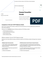 Difference between OSI and TCP/IP Reference Models