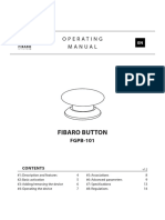 Fibaro Button: Operating Manual