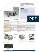 Features: Economical 4U Rackmount Chassis With Front-Accessible USB and PS/2 Interfaces